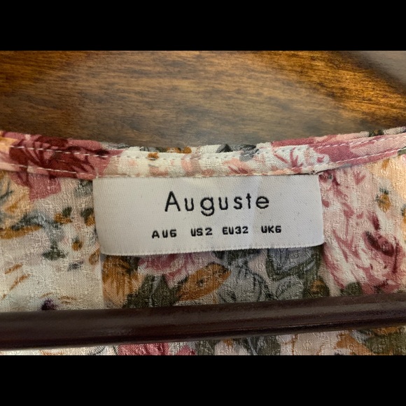 Short sleeve wrap dress, worn once. - Picture 5 of 5